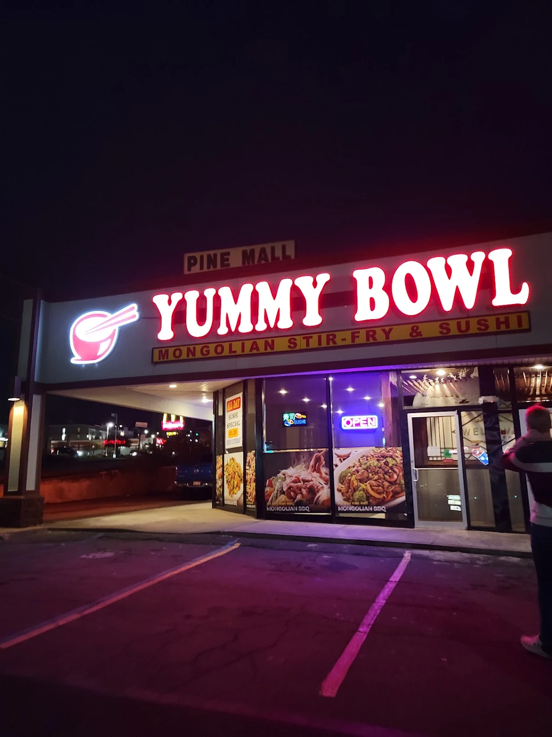 Yummy Bowl in the Evening